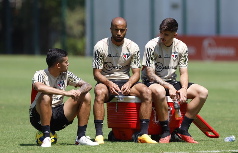 São Paulo encerra preparação para final contra o Flamengo